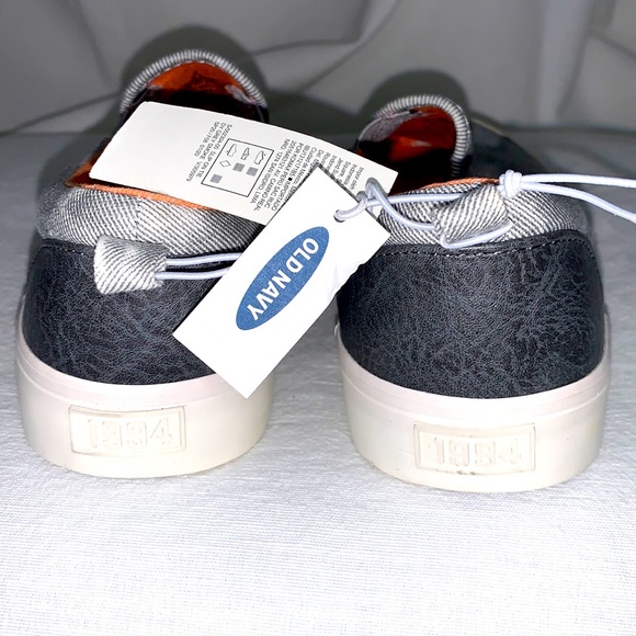 Old Navy Slip On Tie Dye Smoke Grey Youth Size 2 - Picture 3 of 6